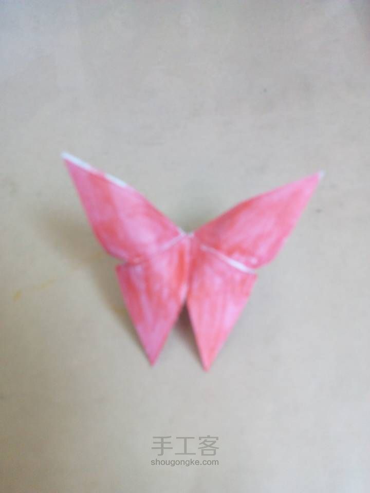 蝴蝶飘飘 折纸教程 第8步