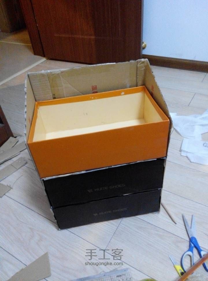 鞋盒改造小药箱 第9步