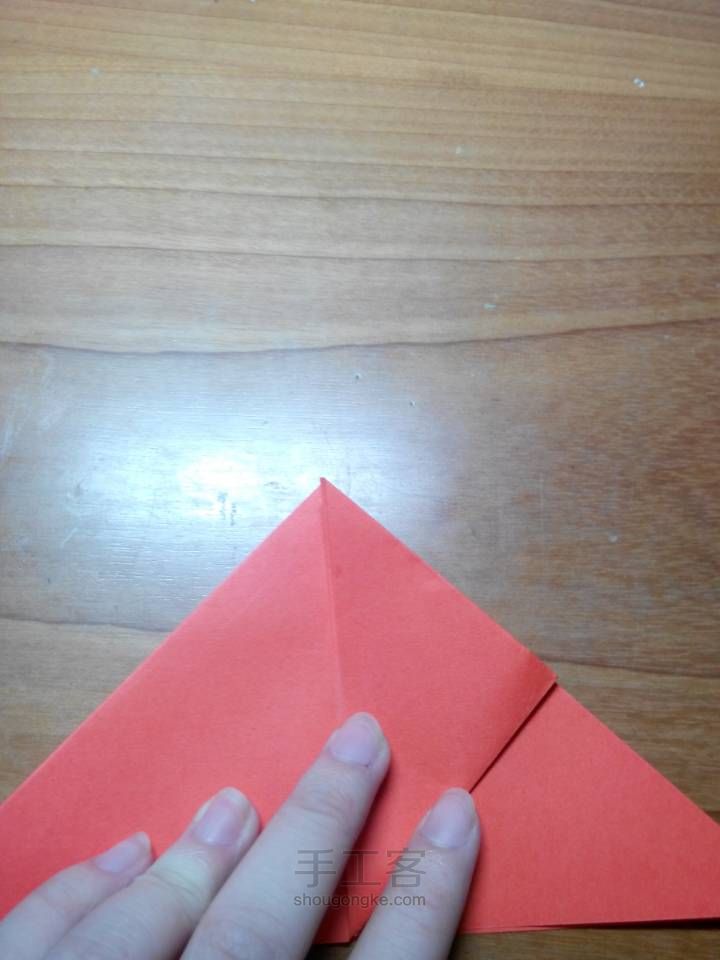 钻石玫瑰 折纸教程 第5步