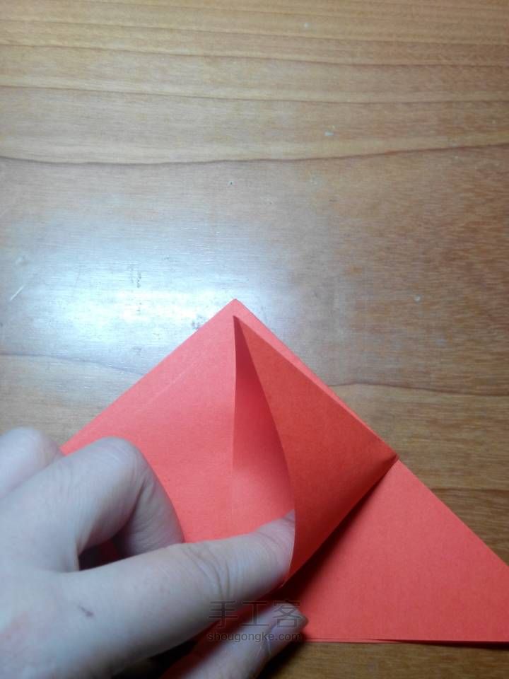 钻石玫瑰 折纸教程 第6步