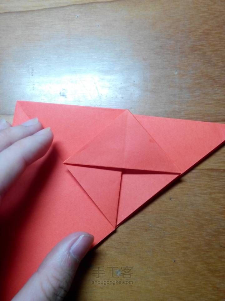 钻石玫瑰 折纸教程 第9步
