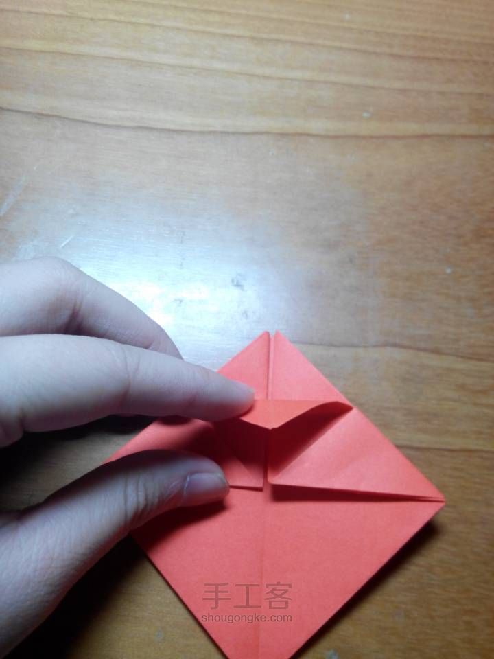 钻石玫瑰 折纸教程 第15步