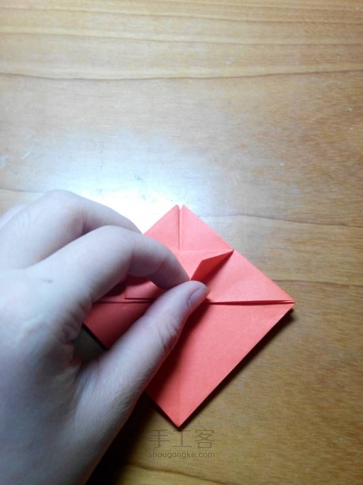 钻石玫瑰 折纸教程 第20步