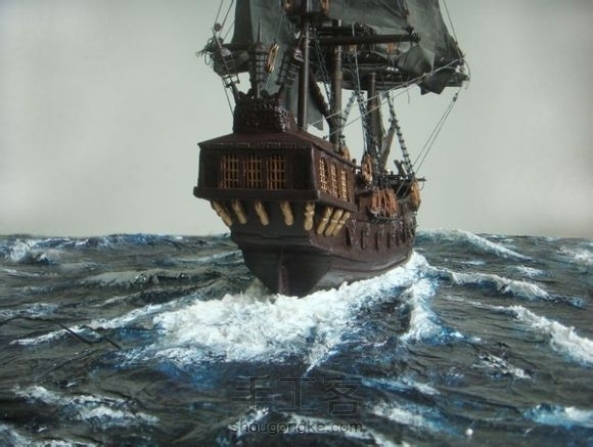 分享了一篇教程：古帆船制作—黑珍珠号[模型]

历经四个月，终于完成了！！
自己鼓掌, 聊以自慰~~