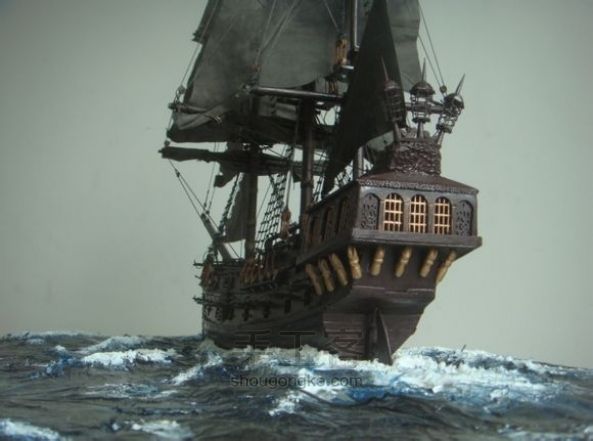 古帆船制作—黑珍珠号[模型] 第3步