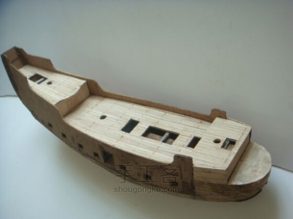 古帆船制作—黑珍珠号[模型] 第39步