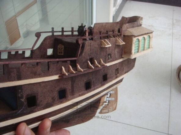 古帆船制作—黑珍珠号[模型] 第49步