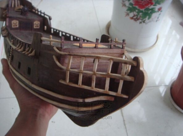 古帆船制作—黑珍珠号[模型] 第53步