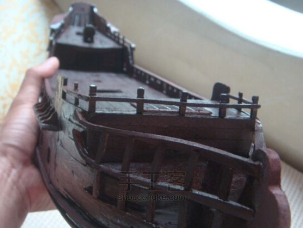 古帆船制作—黑珍珠号[模型] 第55步