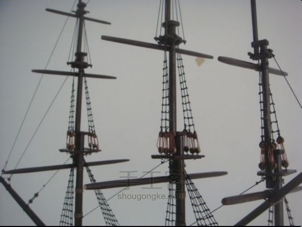古帆船制作—黑珍珠号[模型] 第95步
