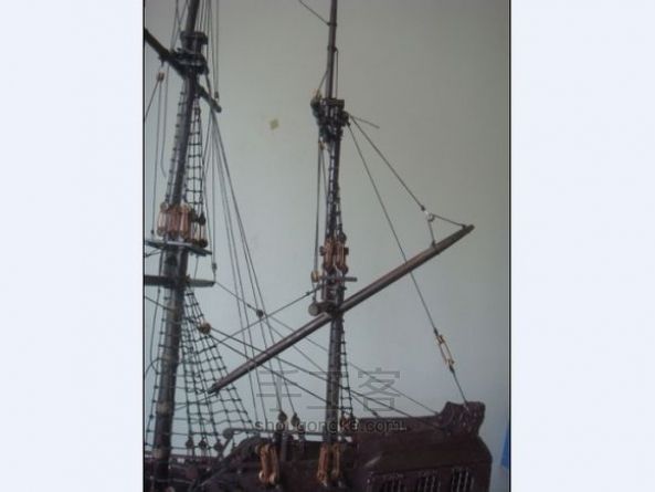 古帆船制作—黑珍珠号[模型] 第98步