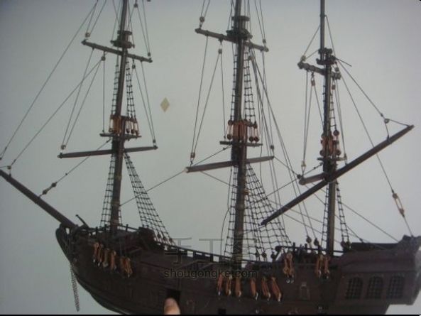 古帆船制作—黑珍珠号[模型] 第99步