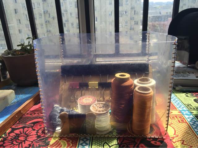 软玻璃门帘改收纳盒制作教程 第9步