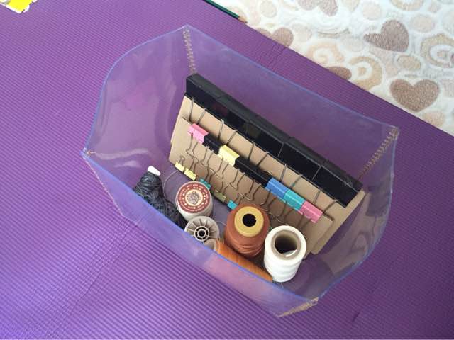 软玻璃门帘改收纳盒制作教程 第10步