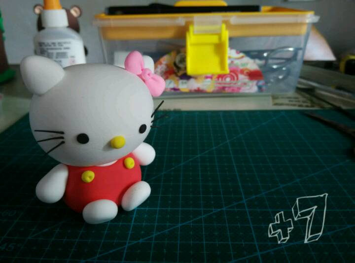 萌萌的hello kitty制作教程 第12步