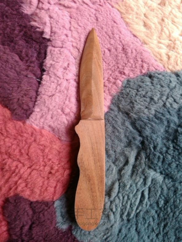 DIY木刀制作教程 第5步