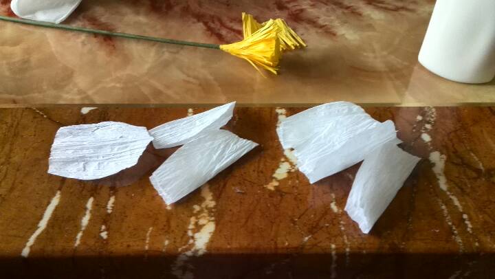 纸花教程之碗莲 第8步