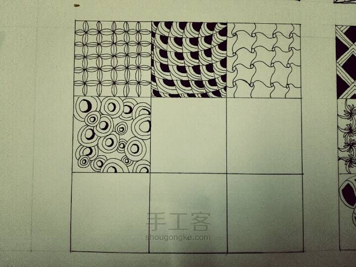 禅绕画的基础图案 第10步
