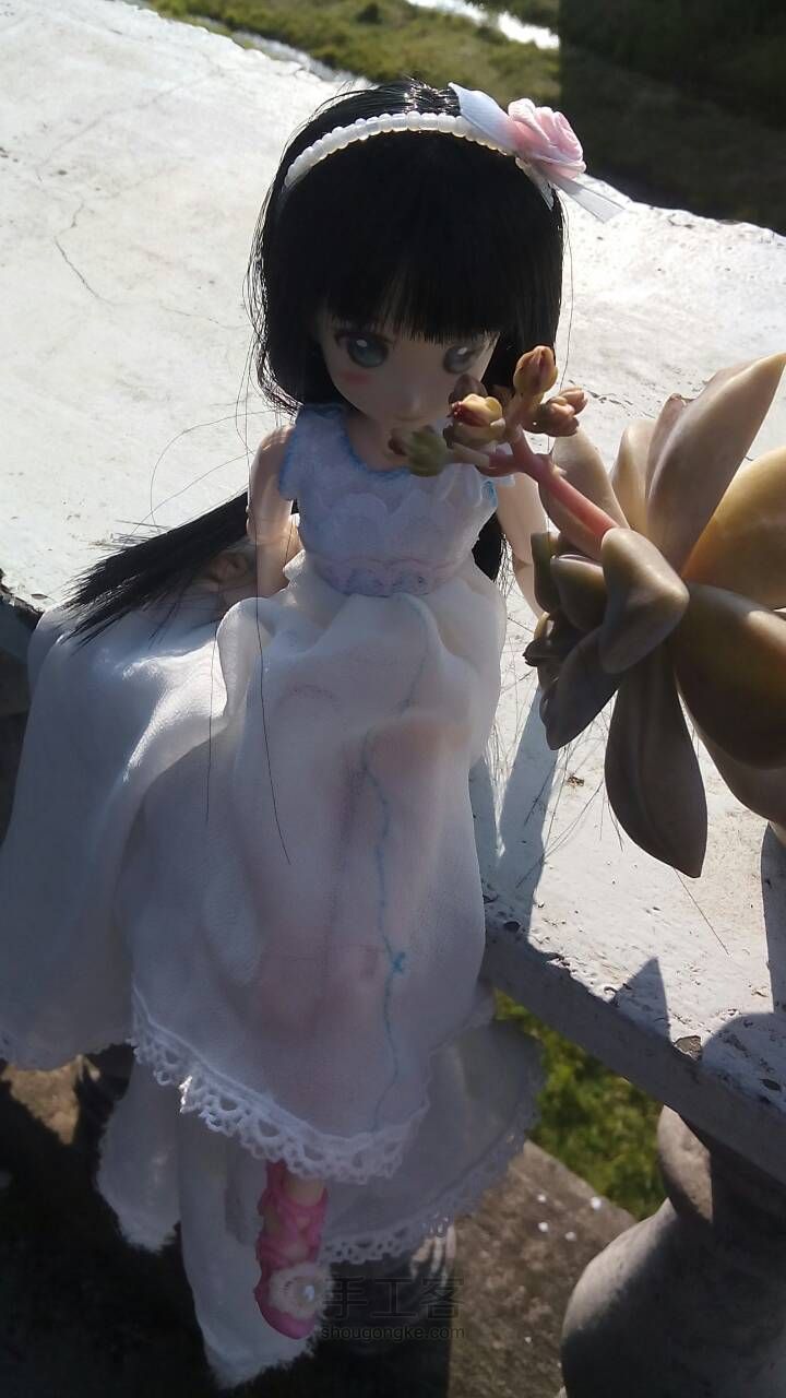 拖尾长裙 第12步