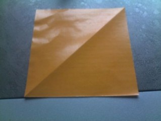 可爱的巴达兽折纸教程 第1步