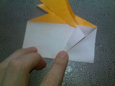 可爱的巴达兽折纸教程 第32步