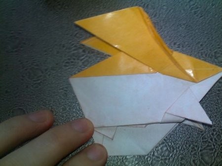 可爱的巴达兽折纸教程 第49步
