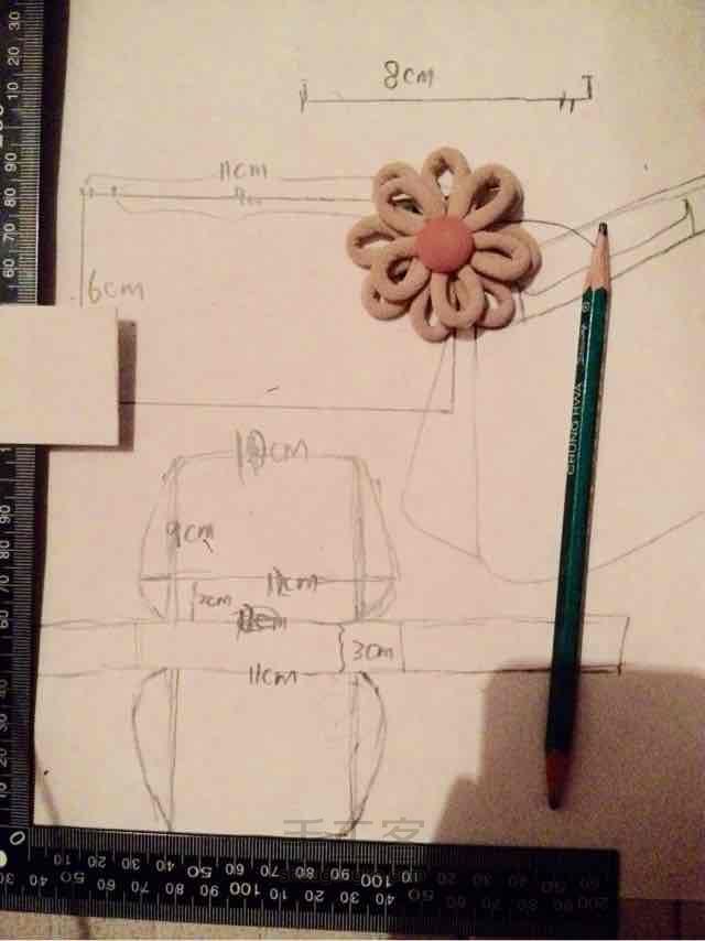 零钱包手工制作教程 第3步