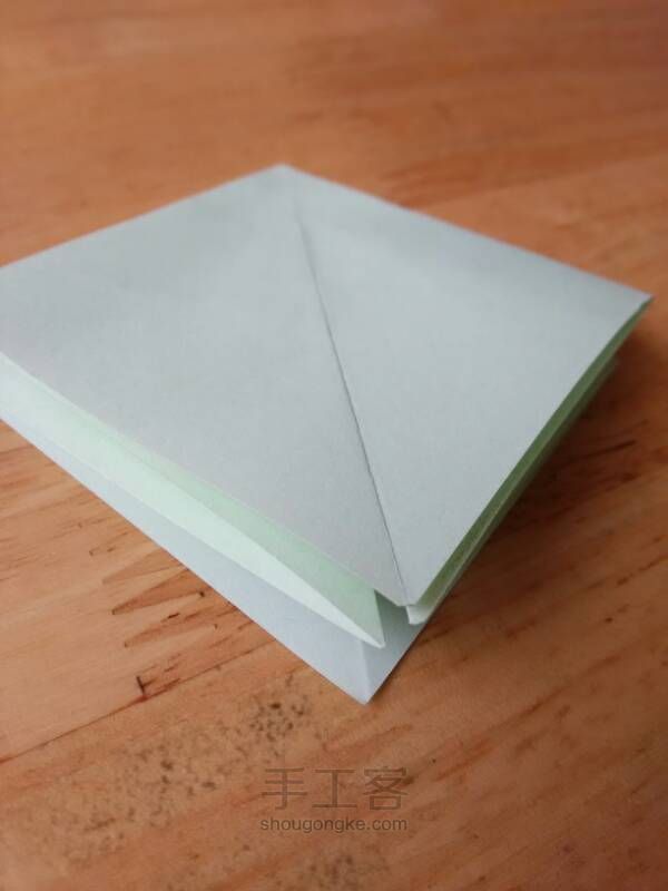 折纸。。叶子 第4步