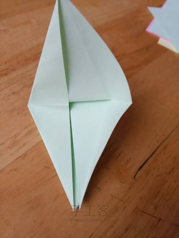折纸。。叶子 第8步