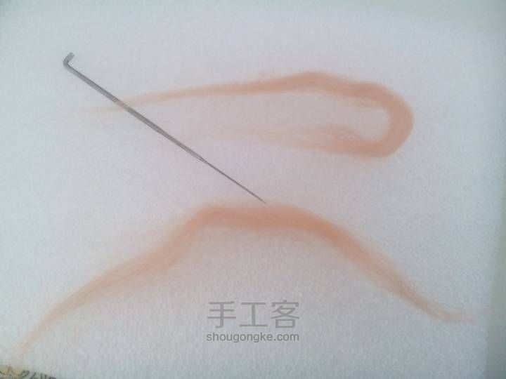 抄简单超详细羊毛毡大眼仔 第9步