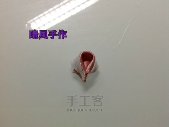 和风樱花发饰 制作教程 第6步