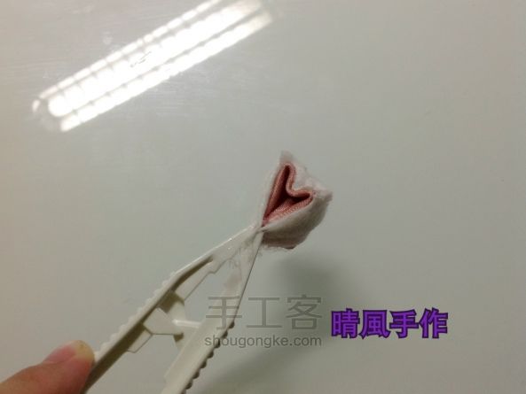 和风樱花发饰 制作教程 第8步