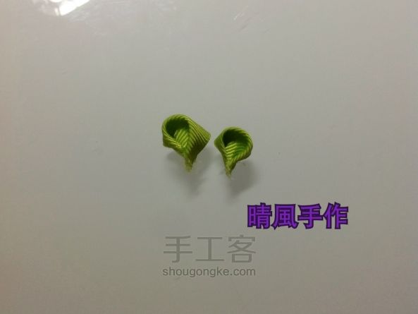 和风樱花发饰 制作教程 第15步