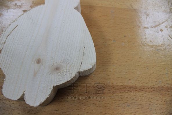 【在家就能DIY的线锯作品】超简单的木工暖大白制作 第7步