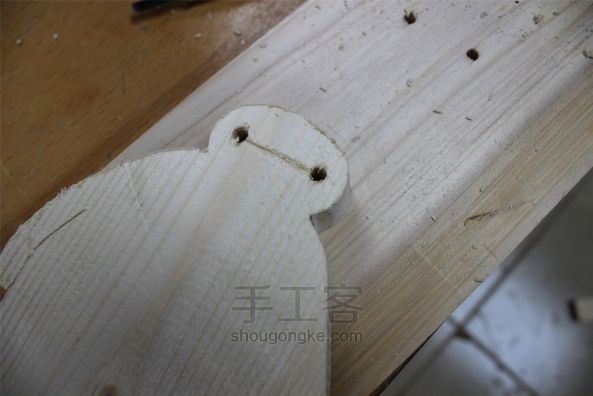 【在家就能DIY的线锯作品】超简单的木工暖大白制作 第10步