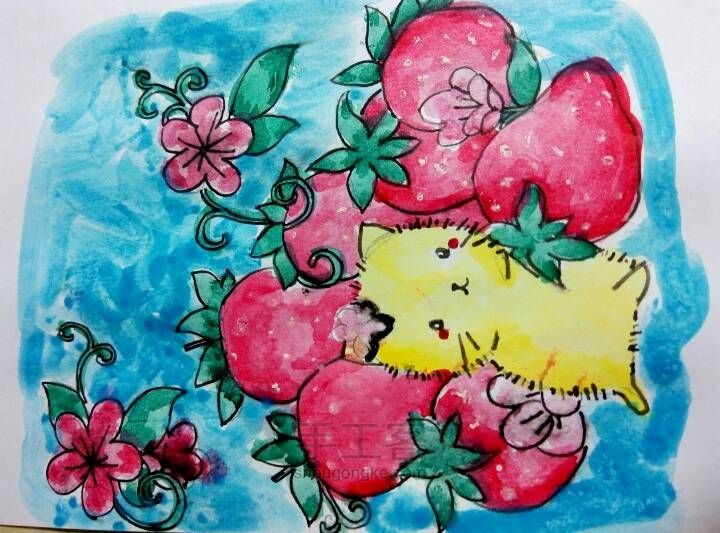 【梦♪初久】草莓猫 第5步
