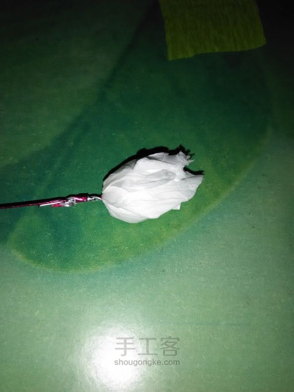 纸罂粟花的制作 第2步
