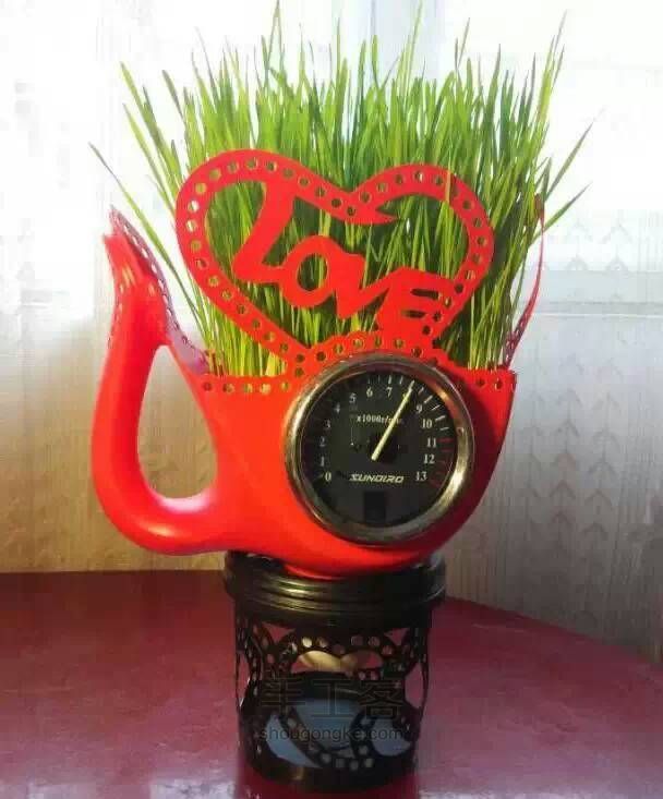 【转贴教程】洗衣液瓶子改花盆 第3步