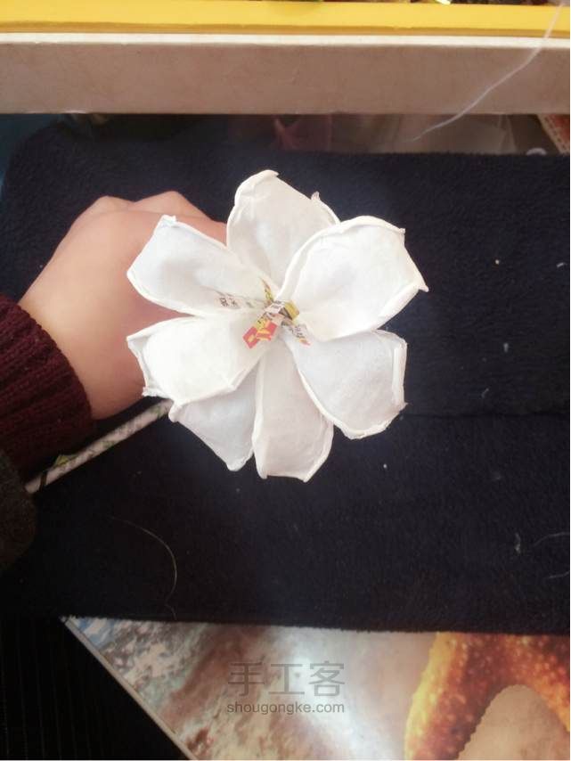 纸花 第8步