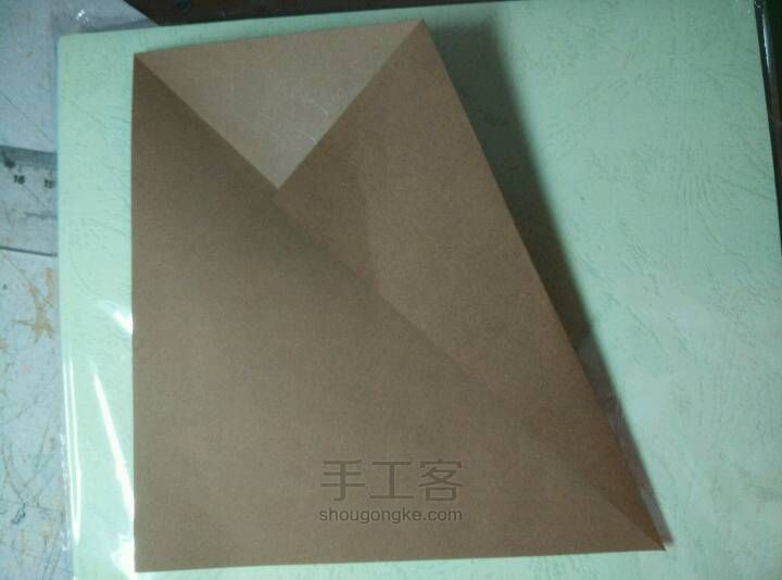 折纸日式方形礼盒 第2步