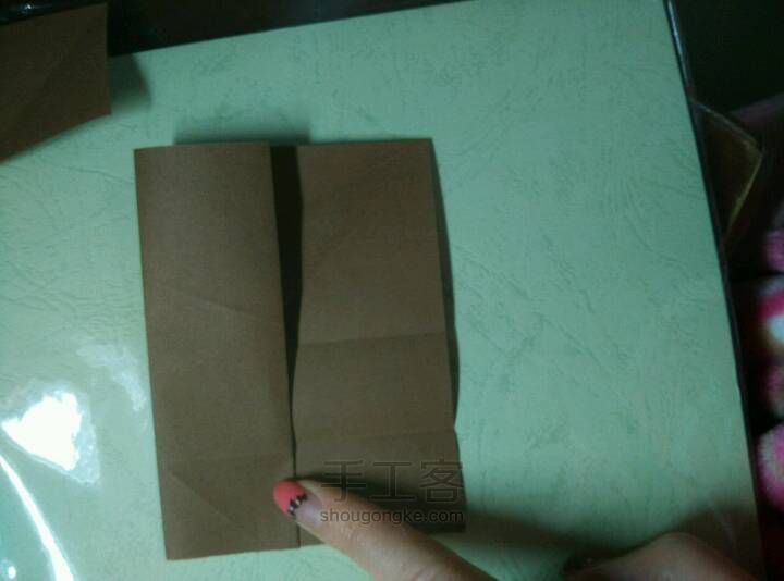 折纸日式方形礼盒 第9步