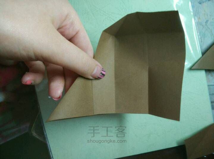 折纸日式方形礼盒 第12步