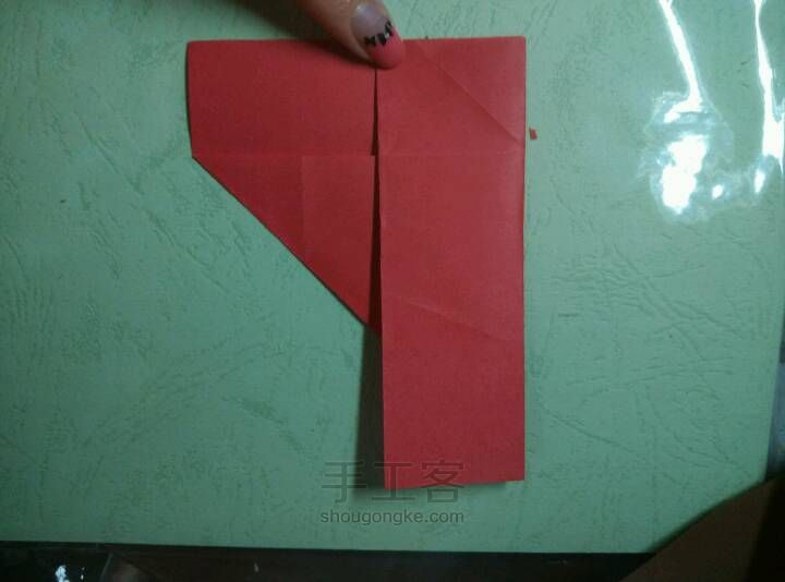 折纸日式方形礼盒 第18步
