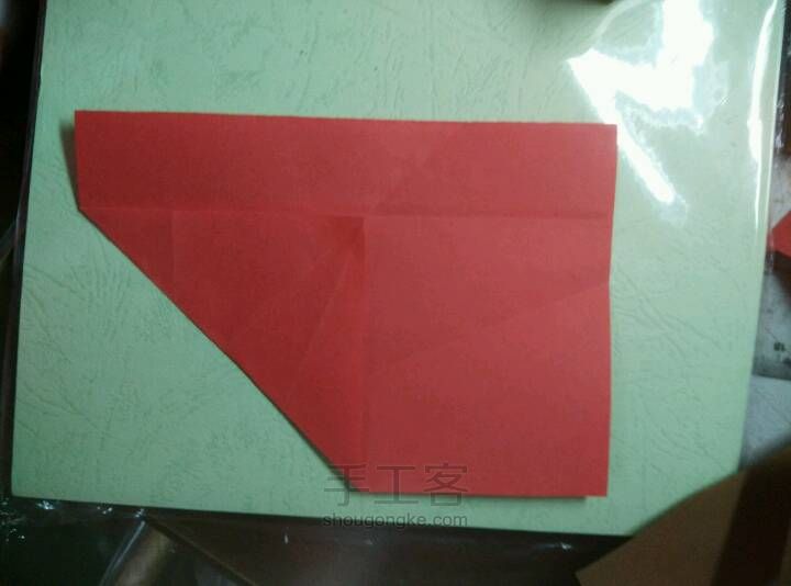 折纸日式方形礼盒 第16步