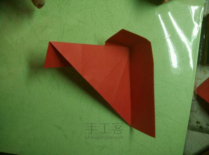 折纸日式方形礼盒 第21步