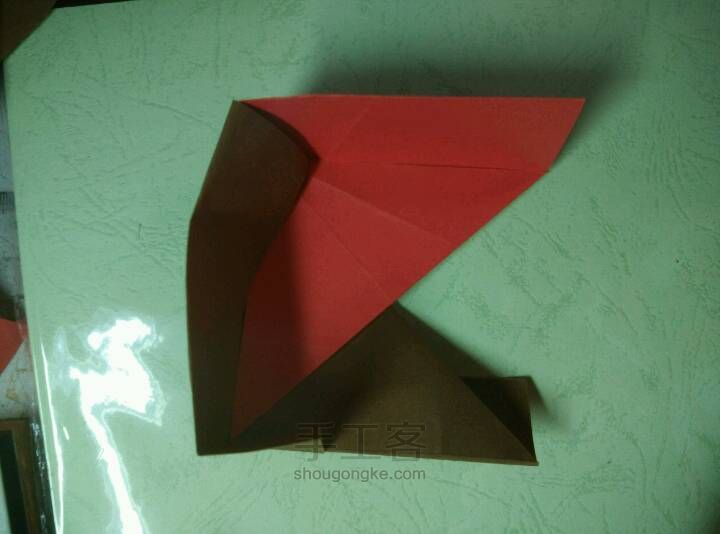 折纸日式方形礼盒 第23步