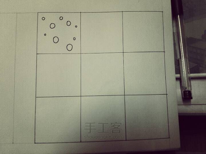 禅绕画基础图案（五） 第5步