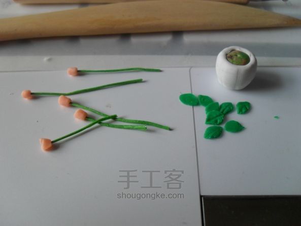 粘土 小房间 第12步