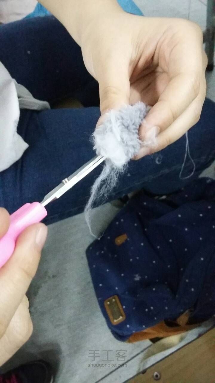 手工缝一只可爱的龙猫 第11步