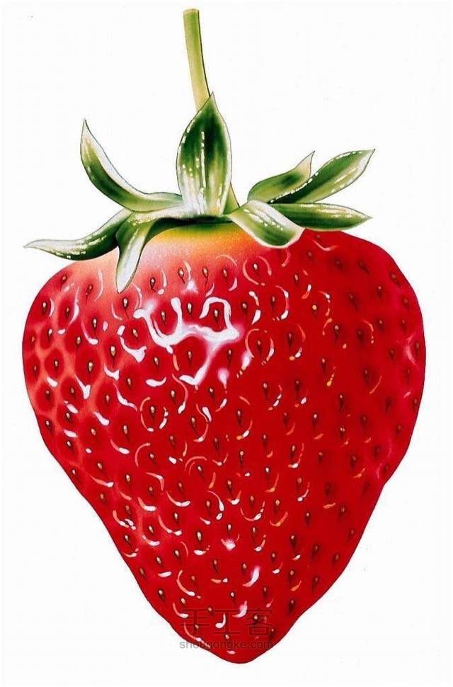 想吃草莓🍓自己动手做一颗 第7步